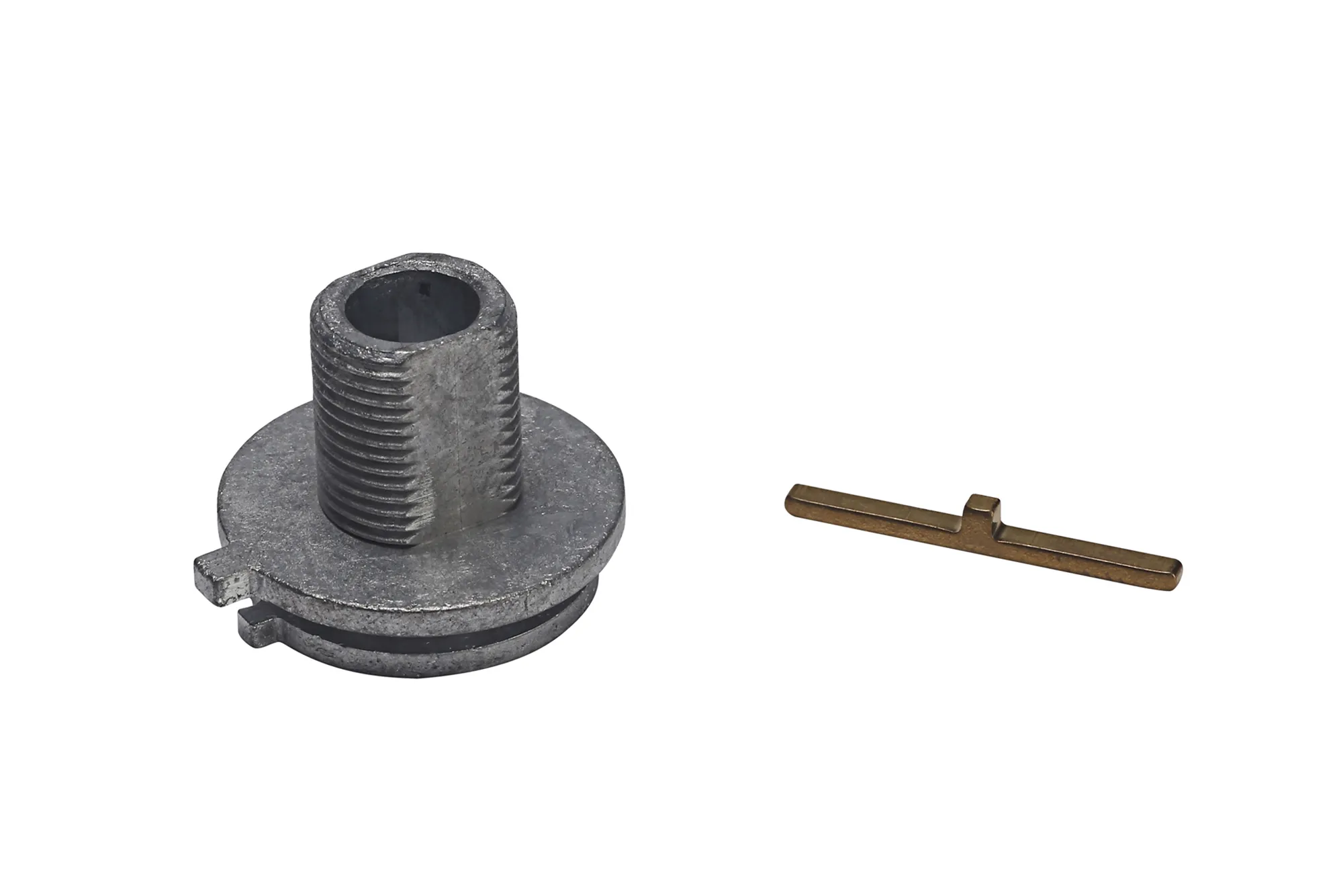 Ret. Collar & Outside Arrester Incl. Smart Slider M13 External Thread 98-591-0  Eutrac Adapters & Components-Galvanized